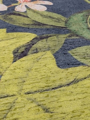 Blue Clarke & Clarke Passiflora Rug - Image 4 of 4