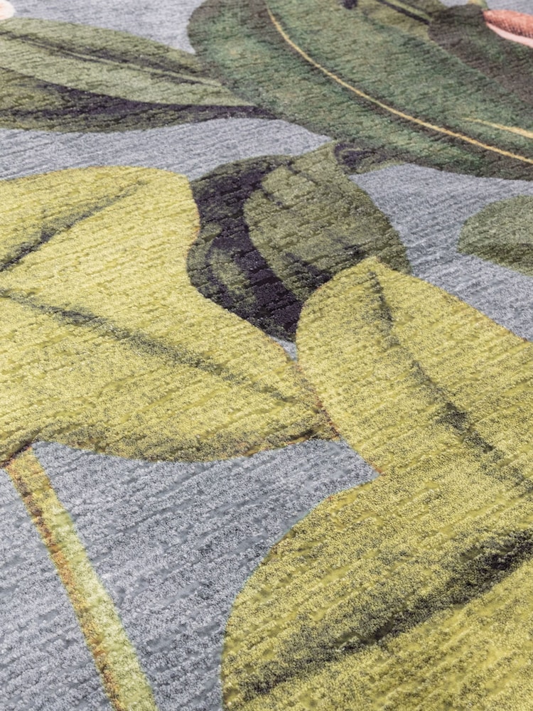Pink Clarke & Clarke Passiflora Rug - Image 4 of 4