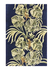 Blue Clarke & Clarke Monkey Business Rug - Image 2 of 4