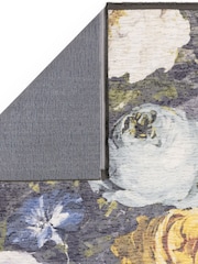 Grey Clarke & Clarke Floretta Rug - Image 3 of 4