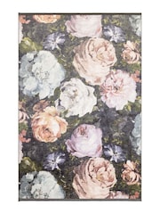 Grey Clarke & Clarke Floretta Rug - Image 2 of 4