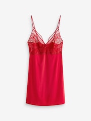 Rot - Glamour Spitzenkleid - Bild 6 von 7