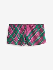 Purple Check Cami And Shorts Set - Image 8 of 9