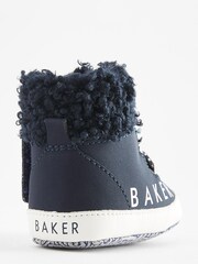 Baker by Ted Baker Baby Boys Navy Blue Boot Padders - Image 3 of 5