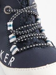 Baker by Ted Baker Baby Boys Navy Blue Boot Padders - Image 4 of 5