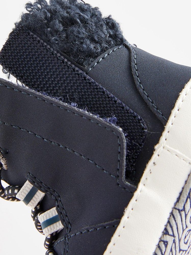 Baker by Ted Baker Baby Boys Navy Blue Boot Padders - Image 5 of 5