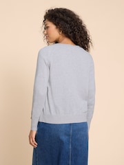 White Stuff Grey Lulu Cardigan - Image 2 of 6