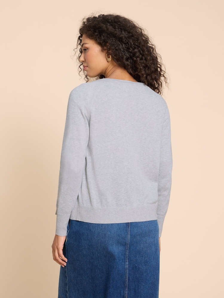 White Stuff Grey Lulu Cardigan - Image 2 of 6