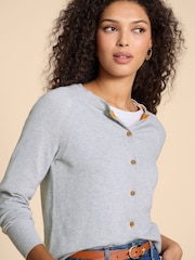 White Stuff Grey Lulu Cardigan - Image 4 of 6
