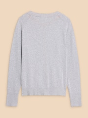 White Stuff Grey Lulu Cardigan - Image 6 of 6