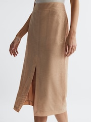 Reiss - Brooklyn - Versierde midirok met hoge taille - Image 3 of 7