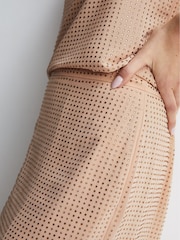 Reiss - Brooklyn - Versierde midirok met hoge taille - Image 4 of 7