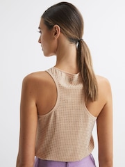 Reiss - Brooklyn versierd hemdje met ruime ronde hals - Image 5 of 7
