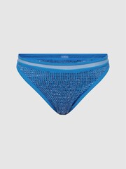 Reiss Blue Tyra Embellished Bikini Bottoms - Image 2 of 5