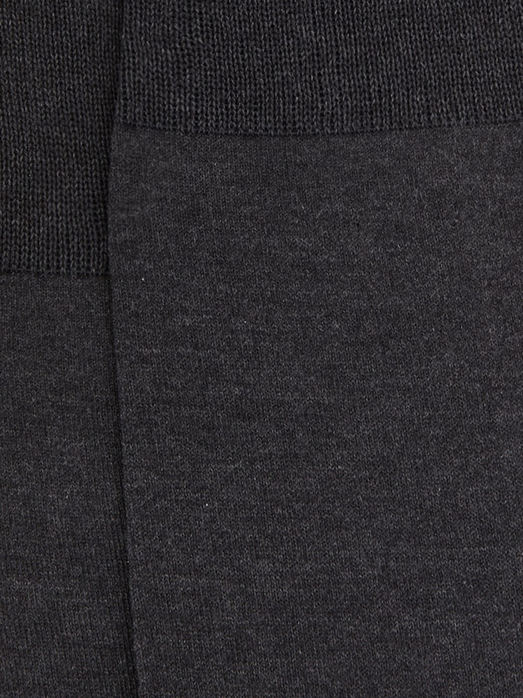 Reiss Mid Grey Mari Mercerised Cotton Blend Sock - Image 4 of 4