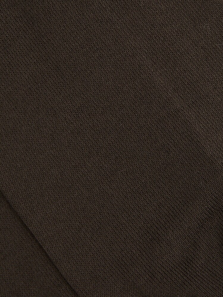 Reiss Chocolate Mari Mercerised Cotton Blend Sock - Image 3 of 3