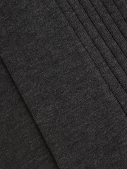 Reiss Mid Grey Feli Ribbed Mercerised Cotton Blend Sock - Image 3 of 3