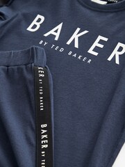 Baker by Ted Baker Navy 100% Cotton Pyjamas Set - Image 8 of 8