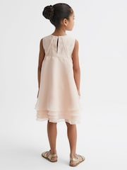 Reiss Pink Alexis 4-9 yrs Layered Tulle Dress - Image 5 of 6