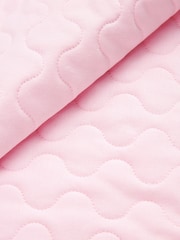 Baker by Ted Baker Baby Girls Pretty All-Over Bow Print 100% Cotton Blanket - Image 4 of 5