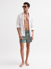 Reiss Sage Sun Side Adjuster Swim Shorts - Image 6 of 6