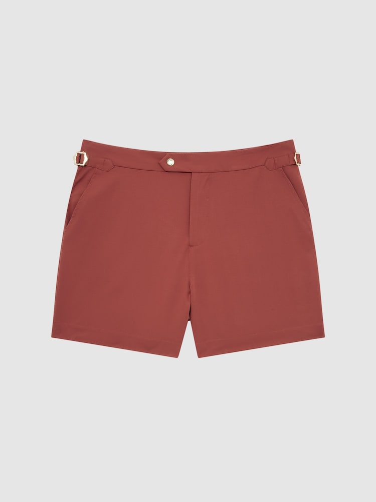 Reiss Russet Sun Side Adjuster Swim Shorts - Image 2 of 6