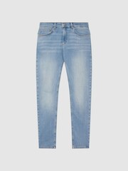 Reiss Light Wash Aniston Slim Fit Jeans - Image 2 of 5