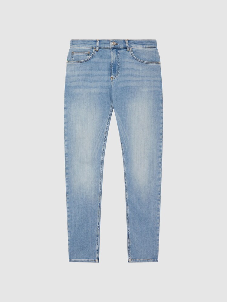 Reiss Light Wash Aniston Slim Fit Jeans - Image 2 of 5
