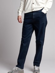 U.S. Polo Assn. Blue Mens 5 Pocket Denim Loose Jeans - Image 1 of 4