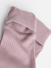 Pink 100% Cotton Two Way Zip Baby Sleepsuit 3 Pack (0mths-3yrs) - Image 6 of 8