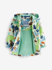 Green/Blue Shower Resistant Jacket (3mths-7yrs) - Image 6 of 8