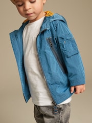 Blau - Spritzwasserabweisender Utility-Anorak (3 Monate bis 7 Jahre) - Bild 1 von 11