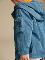 Blau - Spritzwasserabweisender Utility-Anorak (3 Monate bis 7 Jahre) - Bild 5 von 11