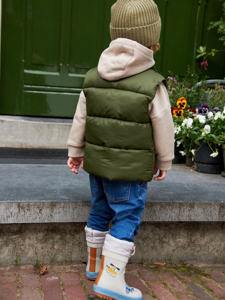 Зеленый хаки - Литный жилет (3mths-10yrs) - Изображение 2 из 6