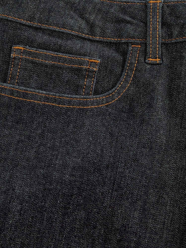 Blue Dark Indigo Rinse Slim Fit Motion Flex Jeans - Image 10 of 11