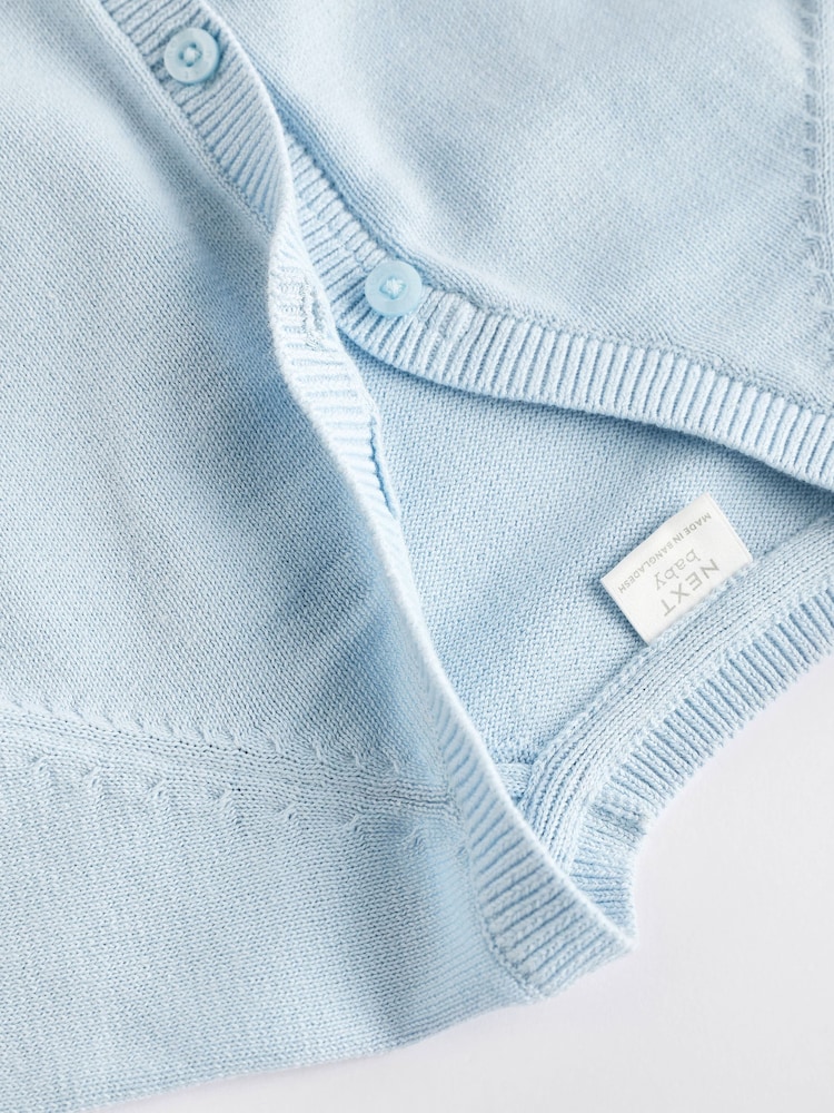 Blau & Marineblau - 100 % Baumwoll-Cardigans im 2er-Pack (0 Monate-3 Jahre) - Bild 7 von 7 Blau & Marineblau - 100 % Baumwoll-Cardigans im 2er-Pack (0 Monate-3 Jahre) - Bild 7 von 7