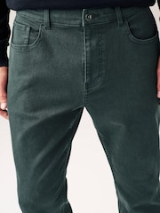 Bottle Green Slim Coloured Stretch Jeans - Image 4 of 10