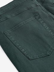 Bottle Green Slim Coloured Stretch Jeans - Image 9 of 10
