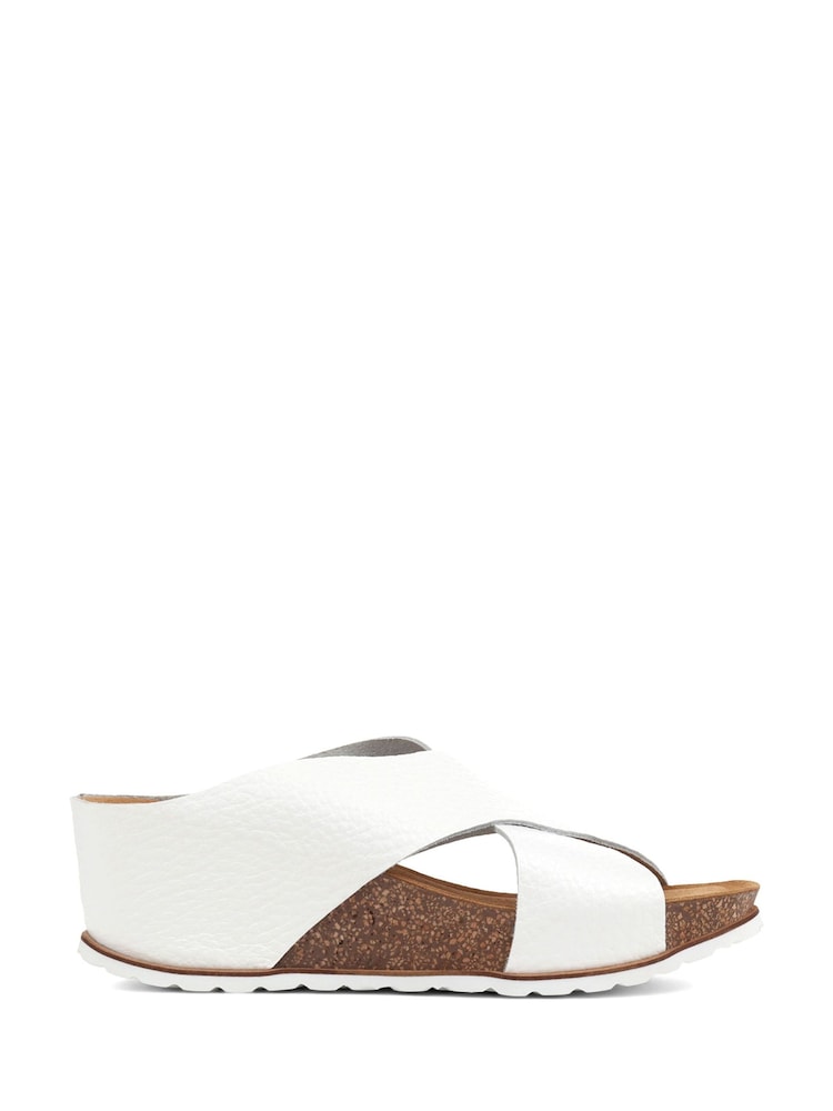White - Jones Bootmaker Tansey Leather Sandals - Image 2 of 6 White - Jones Bootmaker Tansey Leather Sandals - Image 2 of 6