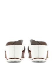 White - Jones Bootmaker Tansey Leather Sandals - Image 4 of 6
