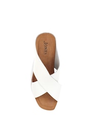 White - Jones Bootmaker Tansey Leather Sandals - Image 5 of 6