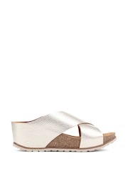 ذهبي - صندل جلد Tansey من Jones Bootmaker - Image 2 of 6