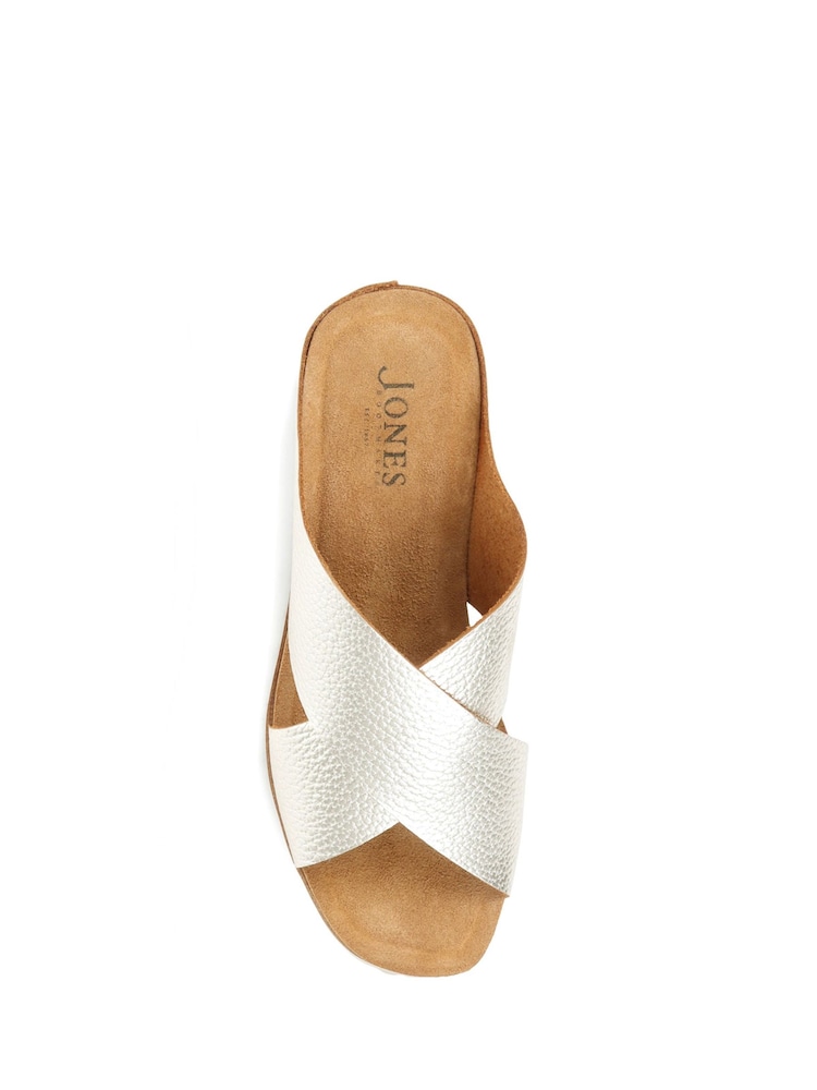 ذهبي - صندل جلد Tansey من Jones Bootmaker - Image 5 of 6