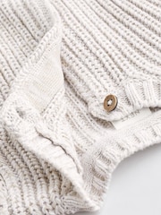 Cream Baby 'Born in 2024' Knitted 100% Cotton Cardigan - Image 6 of 9