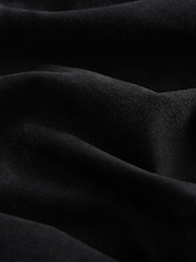 Black Straight Fit Premium Heavyweight Signature Cotton Jeans - Image 11 of 11