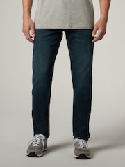 Dark Blue Slim Fit Classic Stretch Jeans - Image 1 of 9