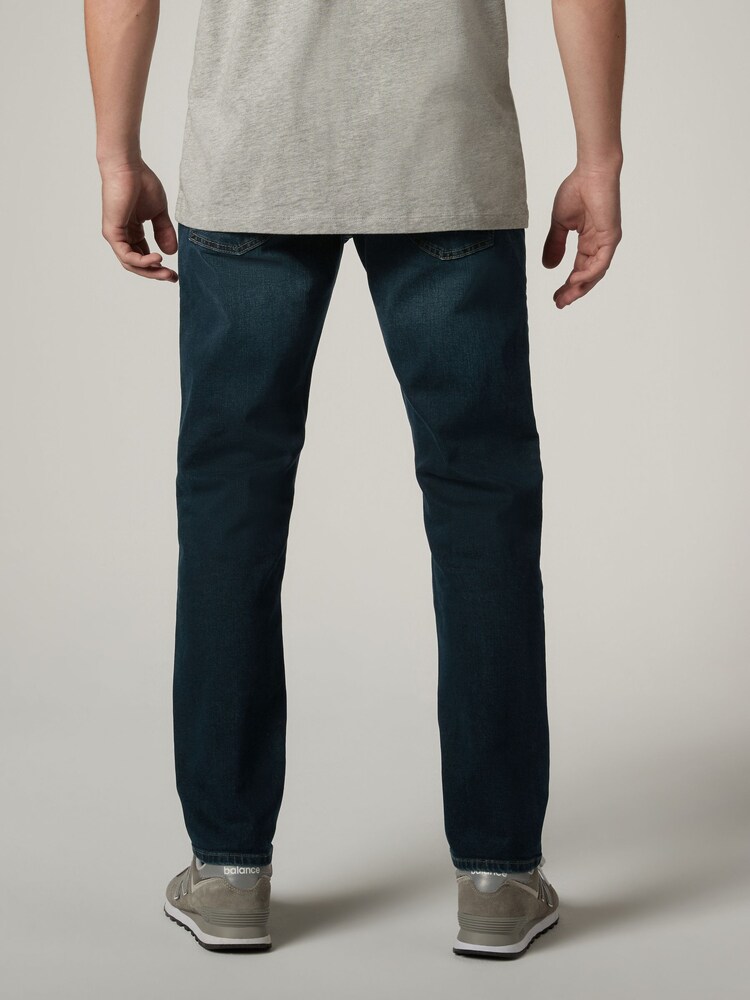 Dark Blue Slim Fit Classic Stretch Jeans - Image 3 of 9
