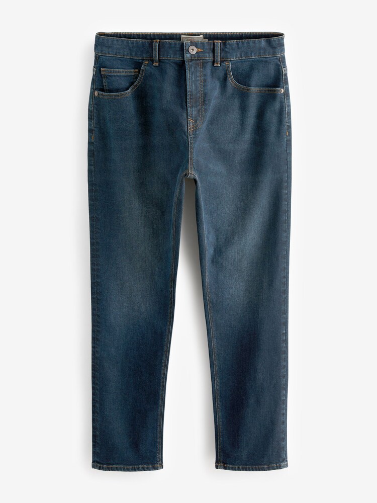 Dark Blue Slim Fit Classic Stretch Jeans - Image 5 of 9