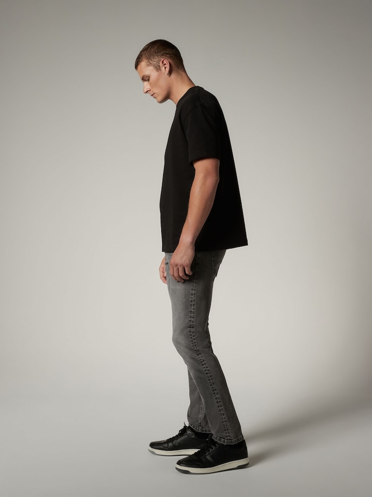 Grey Slim Fit Classic Stretch Jeans - Image 3 of 10