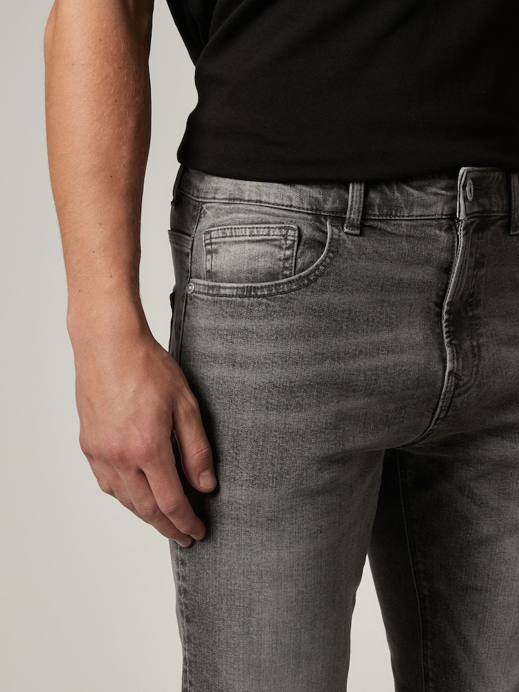 Grey Slim Fit Classic Stretch Jeans - Image 5 of 10